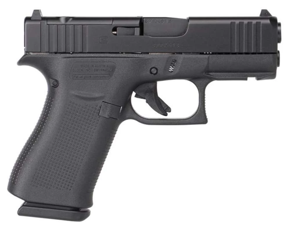 Glock 43x MOS Black 9mm Optics Ready 15 Round #UX4350203FRMOS