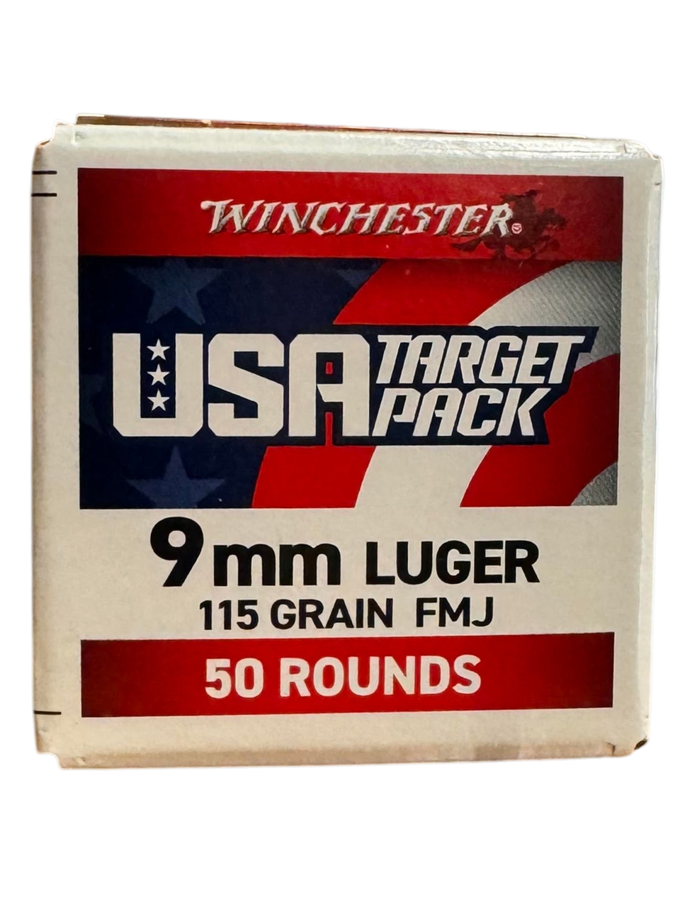 Winchester USA Target Pack 9mm 115gr FMJ 50rnds