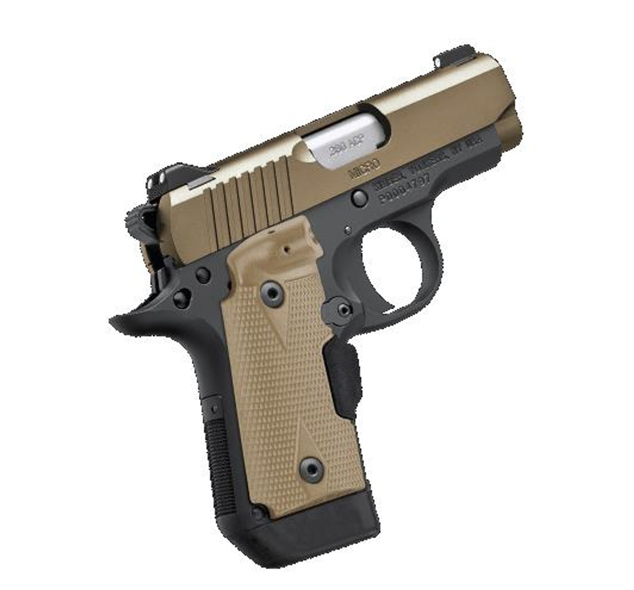 Kimber Micro Desert Tan (LG) (NS) .380 ACP