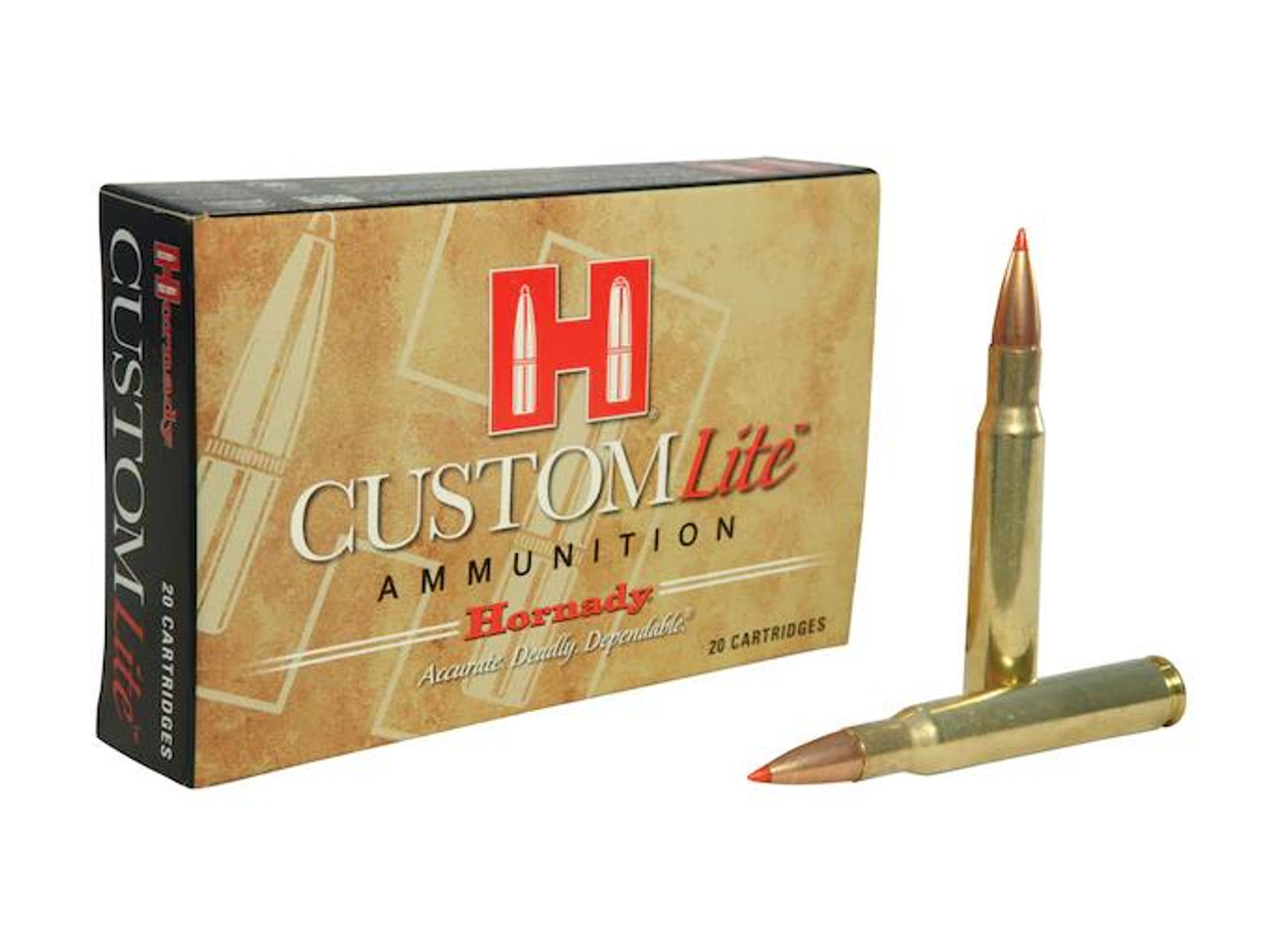 Hornady Custom Lite .30-06 Springfield 125 gr SST 20 rds. Hornady Custom Lite .30-06 Springfield 125 gr SST 20 rds.