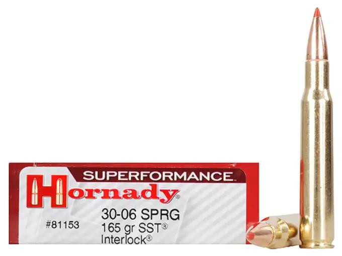 Hornady Superformance .30-06 Springfield 165 gr SST InterLock 20 rds.