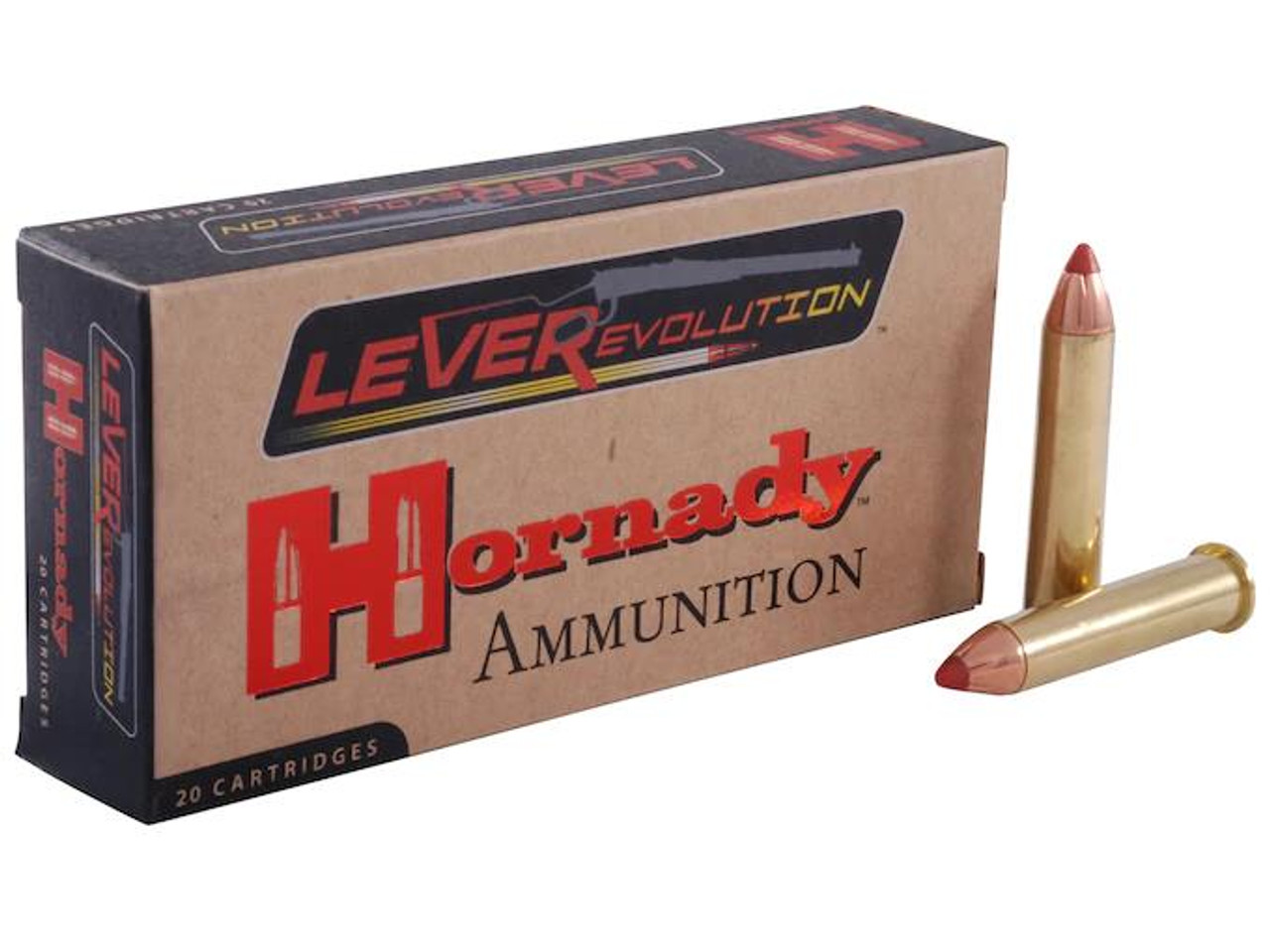 Hornady LEVERevolution .45-70 Government 325 gr Flex Tip eXpanding 20 rds. Hornady LEVERevolution .45-70 Government 325 gr Flex Tip eXpanding 20 rds.