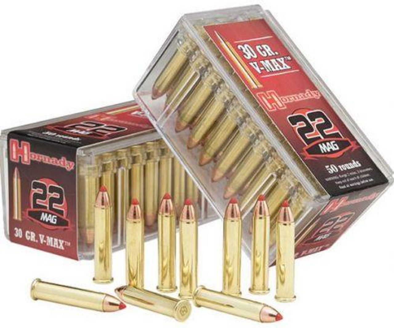 Hornady Varmint Express .22 Winchester Magnum Rimfire 30 gr V-MAX 50 rds.