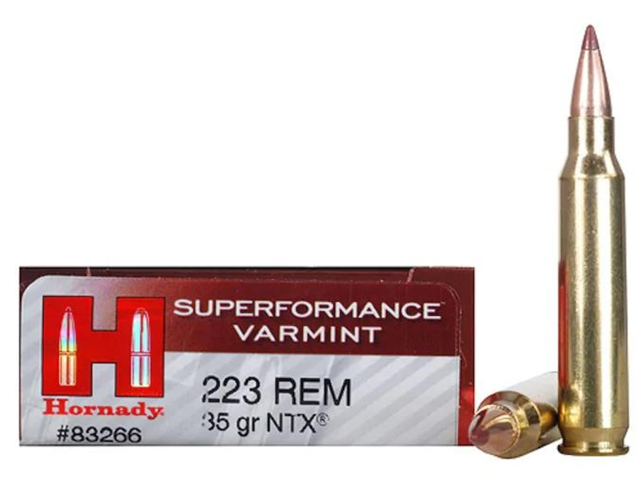Hornady Superformance Varmint .223 Remington 35 gr NTX Lead-Free 20 rds.