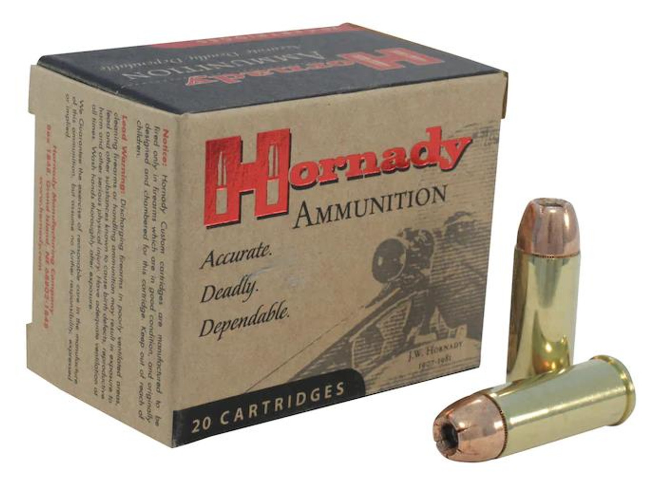 Hornady Custom .480 Ruger 325 gr XTP Jacketed Hollow Point 20 rds. Hornady Custom .480 Ruger 325 gr XTP Jacketed Hollow Point 20 rds.