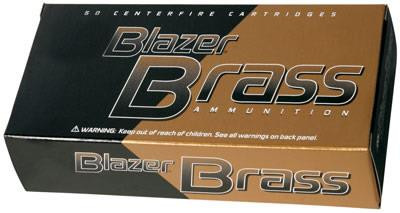 CCI Blazer Brass .40 S&W FMJ 165 gr 50 rds.
