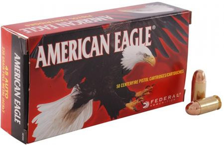 Federal American Eagle .45 ACP FMJ 230 gr 50 rds.