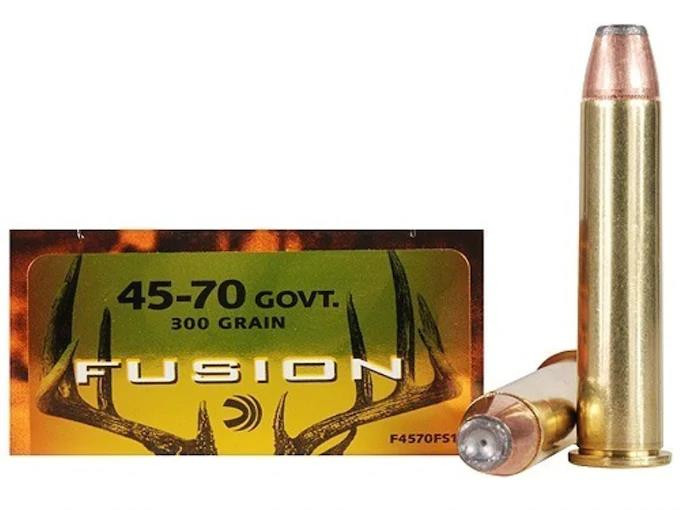 Federal Fusion .45-70 Government 300 gr Spitzer 20 rds.
