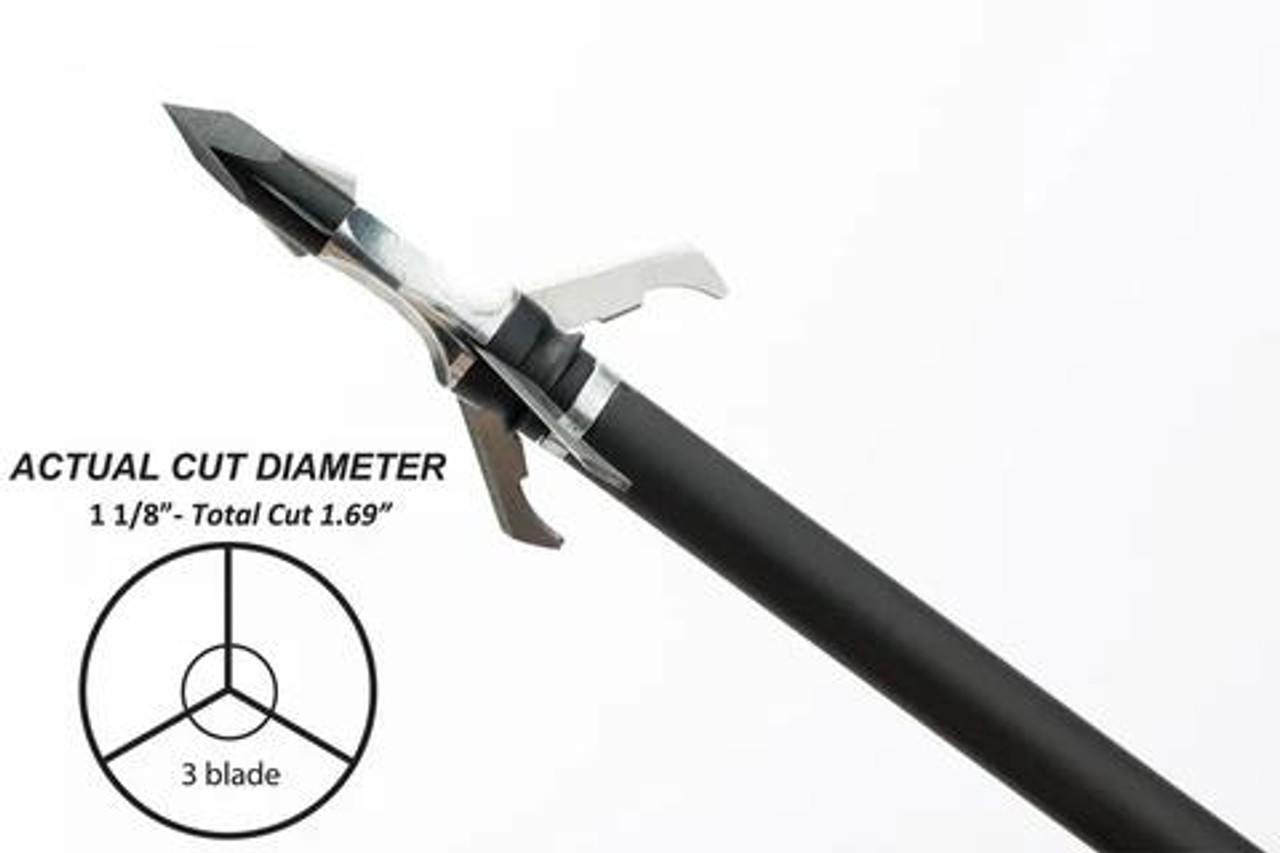 Grim Reaper Razortip 75Gr 3Pk Mechanical Broadhead