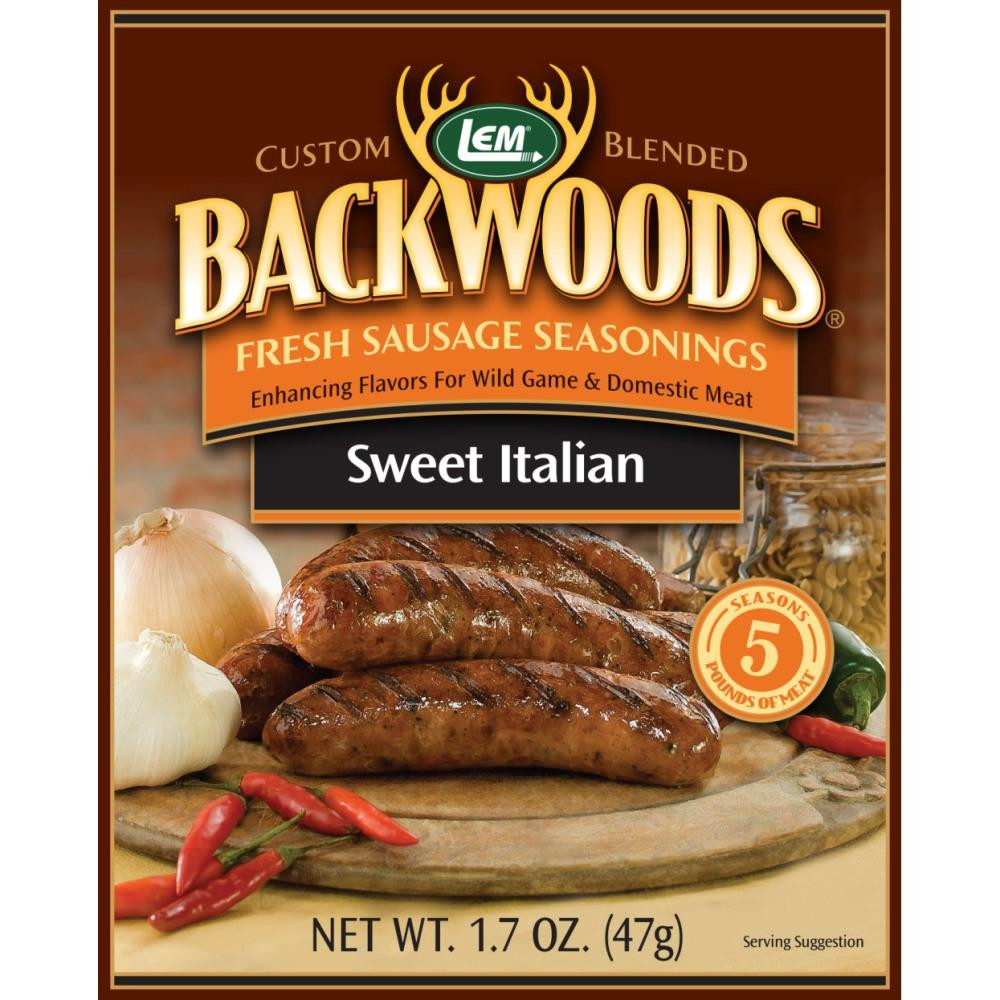 Backwoods Sweet Italian Sausage Seasoning Makes 5 LBS