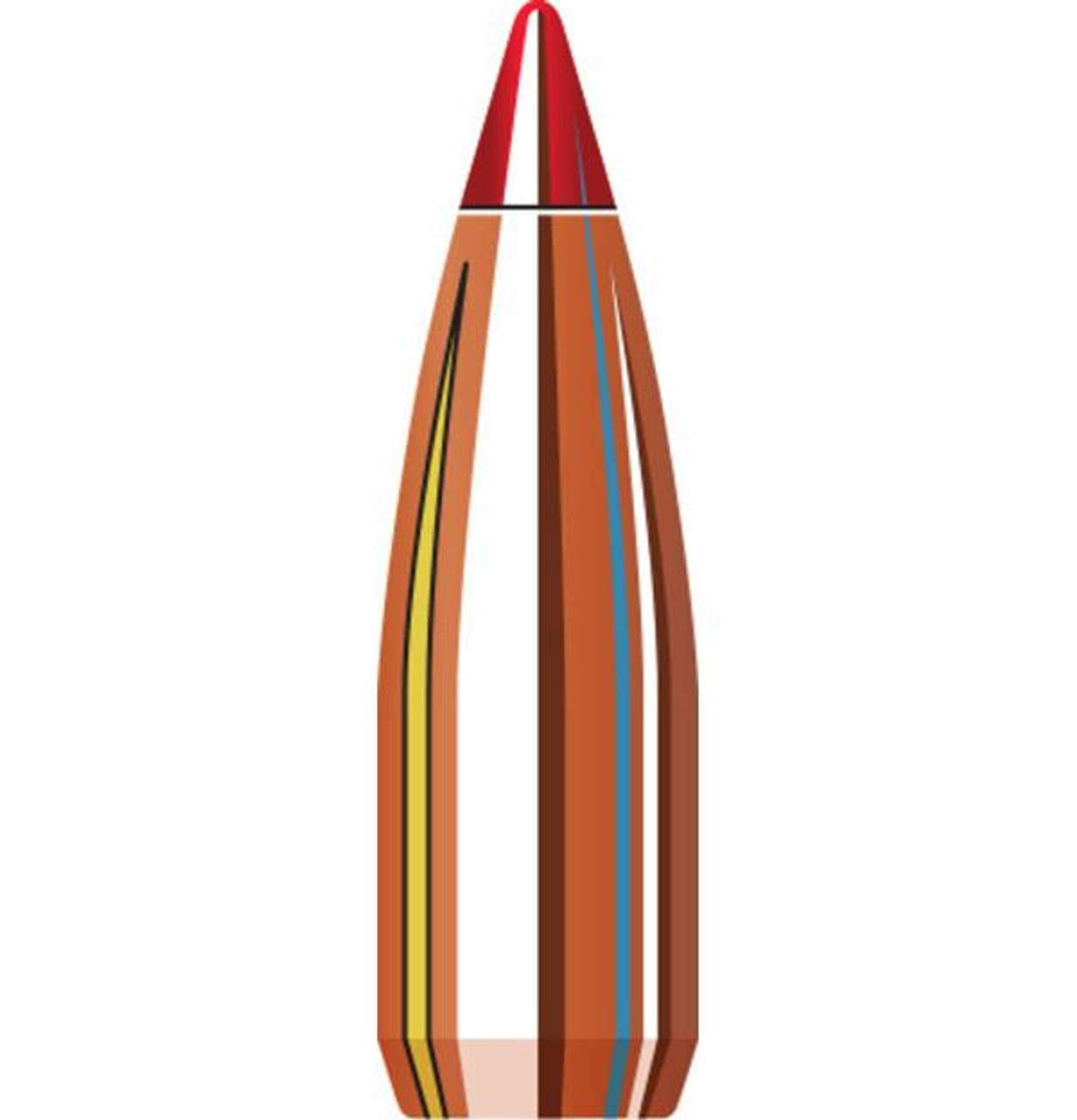 Hornady V-MAX Bullets 22 Caliber .224 Diameter 50 Grain Boat Tail Box Of 100