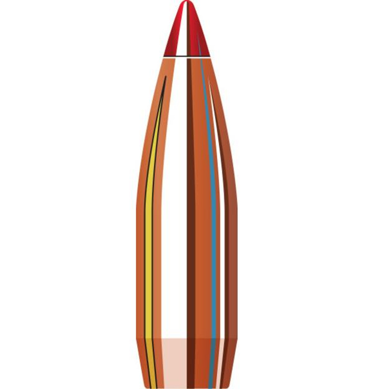 Hornady V-MAX Bullets 6.5mm .264 Diameter 95 Grain Boat Tail Box of 100