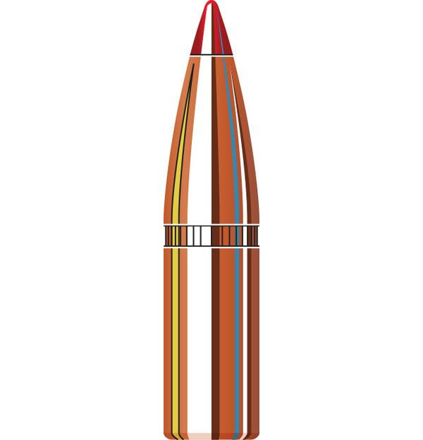 Hornady SST Bullets 243 Caliber, 6mm .243 Diameter 95 Grain InterLock Polymer Tip Spitzer Box of 100