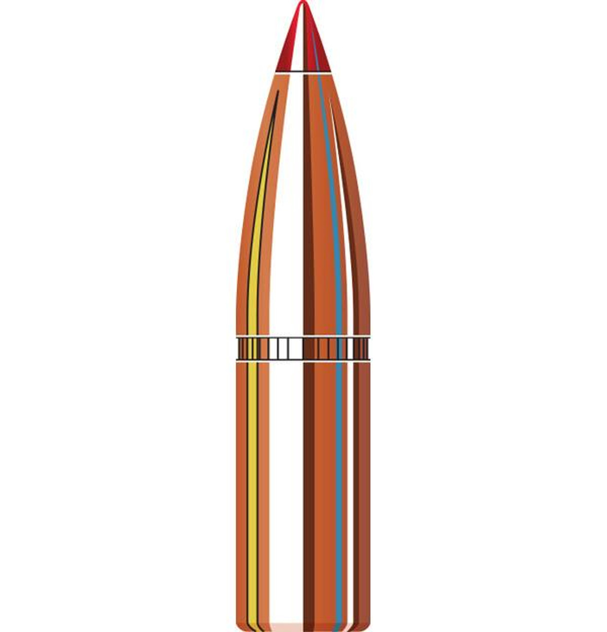 Hornady SST Bullets 25 Caliber .257 Diameter 117 Grain InterLock Polymer Tip Spitzer Box of 100