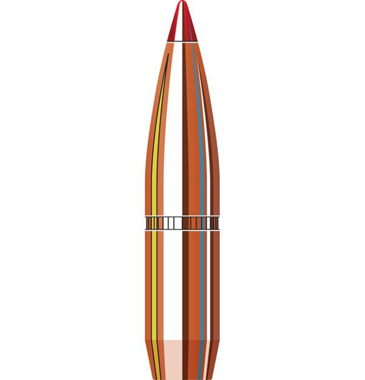 Hornady SST Bullets 6.5mm .264 Diameter 129 Grain InterLock Polymer Tip Spitzer Boat Tail Box of 100