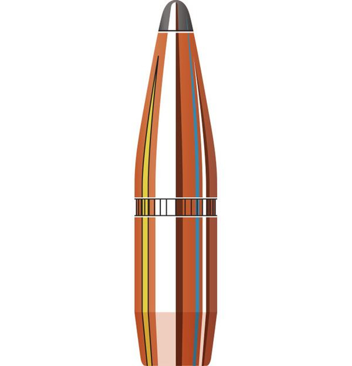 Hornady InterLock Bullets 270 Caliber .277 Diameter 140 Grain Spire Point Boat Tail Box of 100 Hornady InterLock Bullets 270 Caliber .277 Diameter 140 Grain Spire Point Boat Tail Box of 100