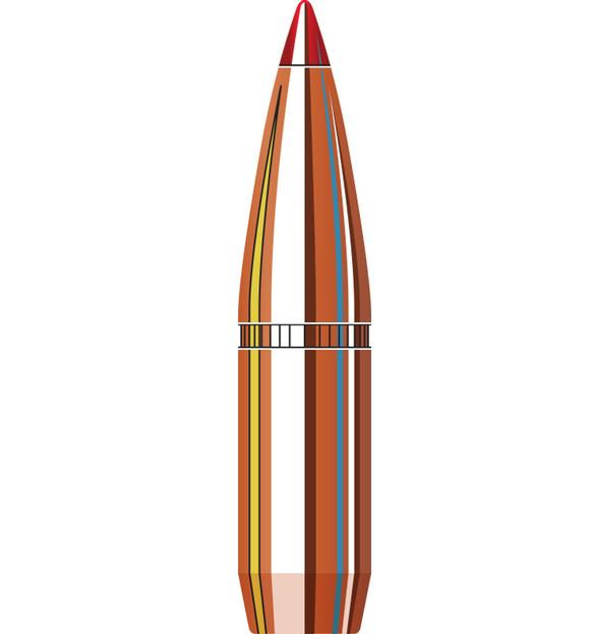 Hornady SST Bullets 270 Caliber .277 Diameter 140 Grain InterLock Polymer Tip Spitzer Boat Tail Box of 100