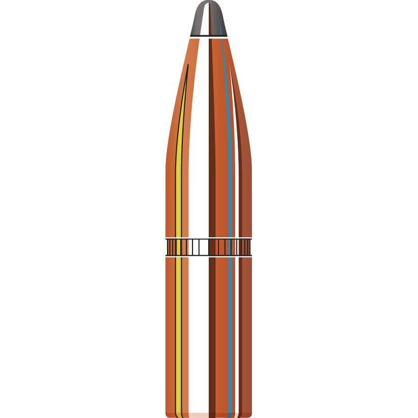 Hornady InterLock Bullets 284 Caliber, 7mm .284 Diameter 175 Grain Spire Point Box of 100