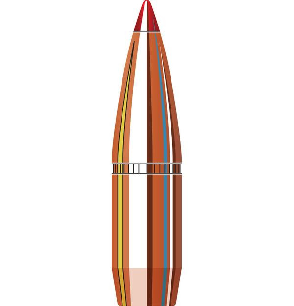 Hornady SST Bullets 30 Caliber .308 Diameter 180 Grain InterLock Polymer Tip Spitzer Boat Tail Box of 100