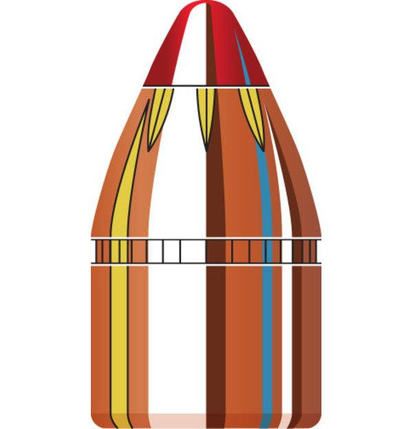 Hornady 45 Caliber .452 Diameter (460 S&W) 200 Grain FTX Bullets Flex Tip Expanding Box of 50