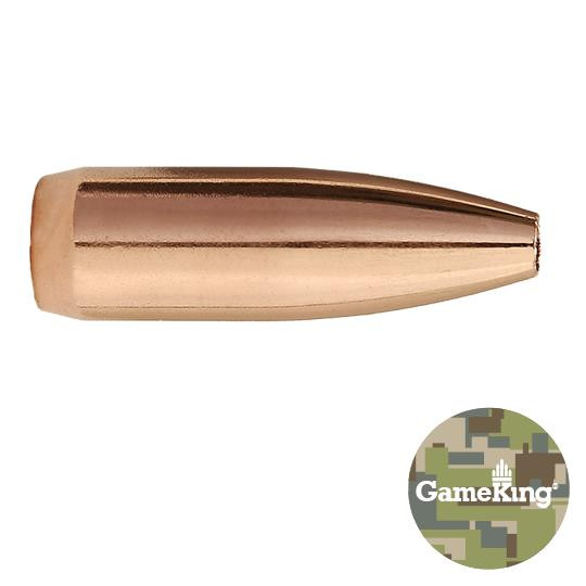 Sierra GameKing Bullets 22 Caliber .224 Diameter 55 Grain Hollow Point Boat Tail Box of 100