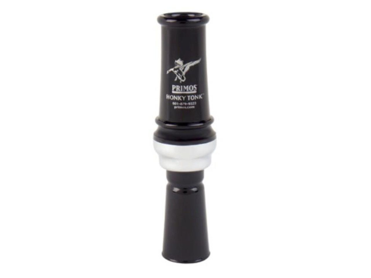 Primos Honky Tonk Short Reed Polycarbonate Goose Call Black