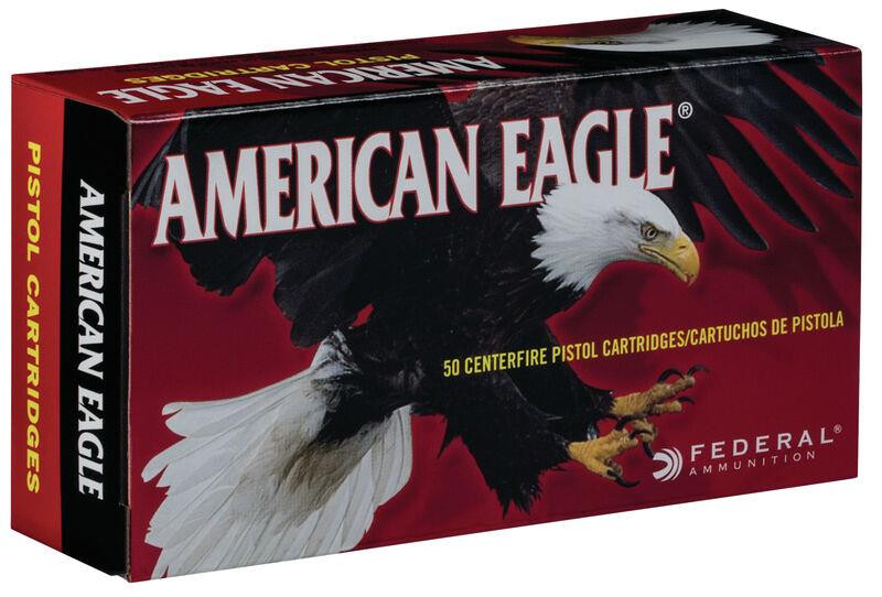 Federal American Eagle 50 Grain Full Metal Jacket .25 Auto 50 Per Box