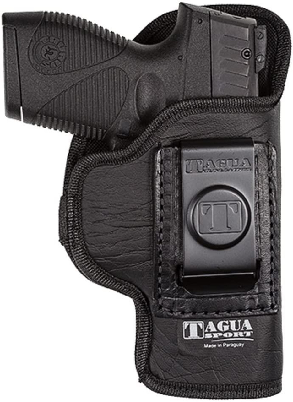 Tagua The Weightless Holster M&P Shield/Glock 26/ Xd's & Most Double Stack Compact Pistols, Right Hand, Black