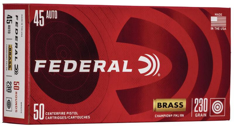 Federal Champion Ammunition 45 ACP 230 Grain Full Metal Jacket