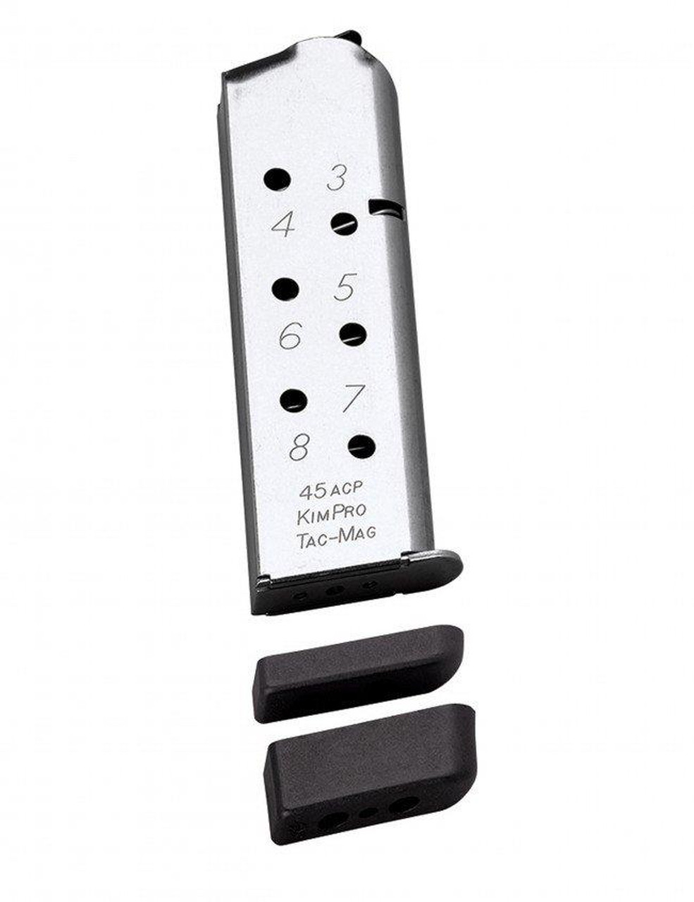 8-round KimPro Tac-Mag, full-length, .45 ACP