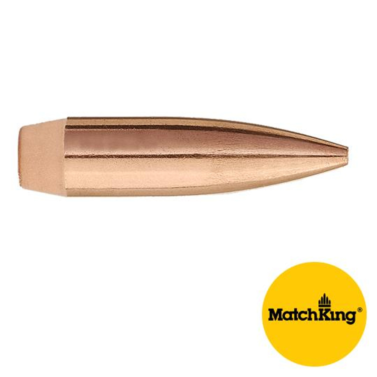 Sierra MatchKing Bullets 264 Caliber, 6.5mm .264 Diameter 130 Grain Hollow Point Boat Tail Box of 100