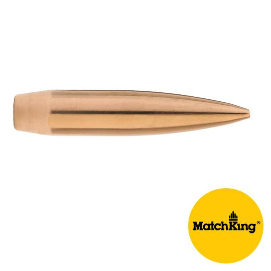Sierra MatchKing Bullets 243 Caliber, 6mm (243 Diameter) 107 Grain Hollow Point Boat Tail
