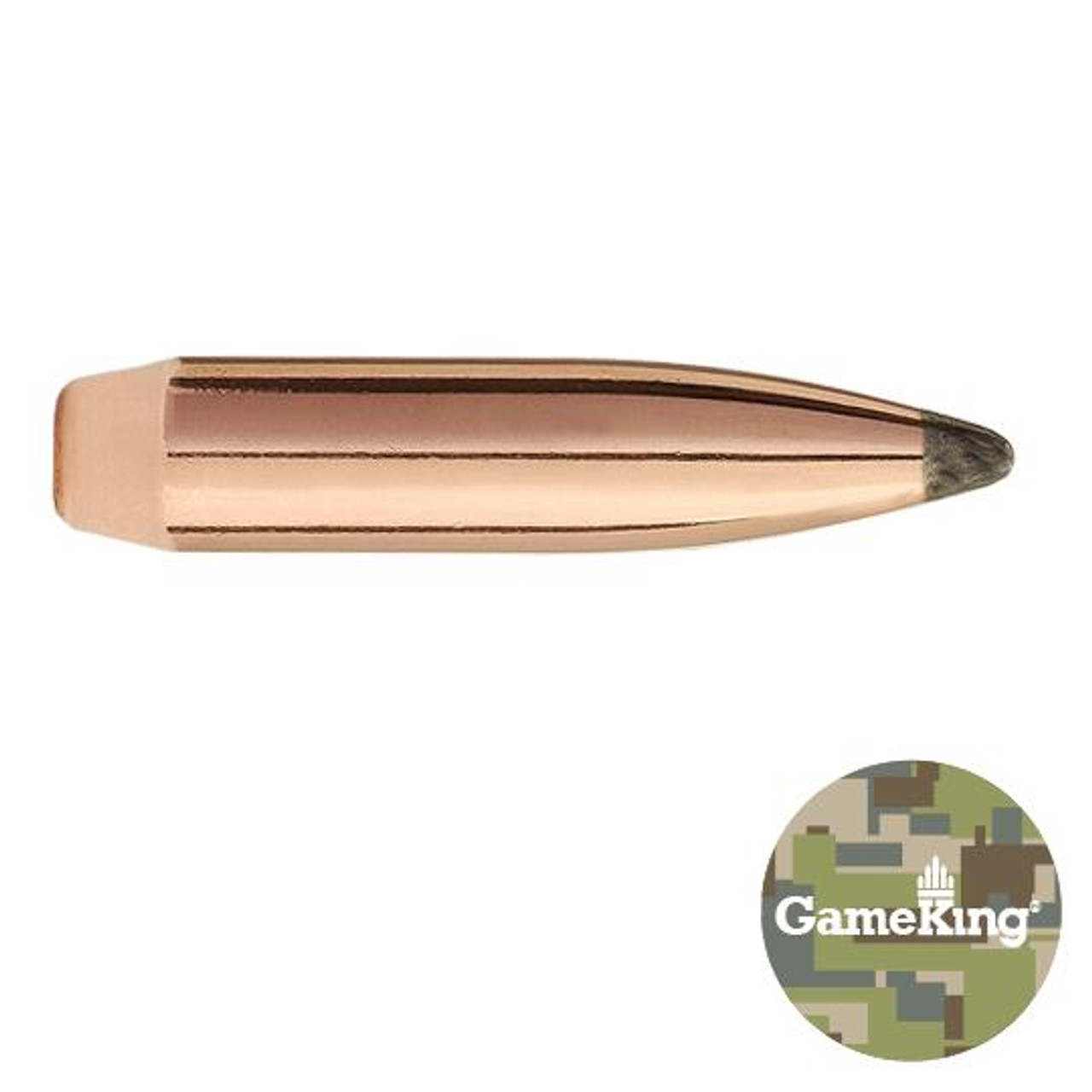 Sierra GameKing Bullets 264 Caliber, 6.5mm (264 Diameter) 140 Grain Spitzer Boat Tail Box of 100