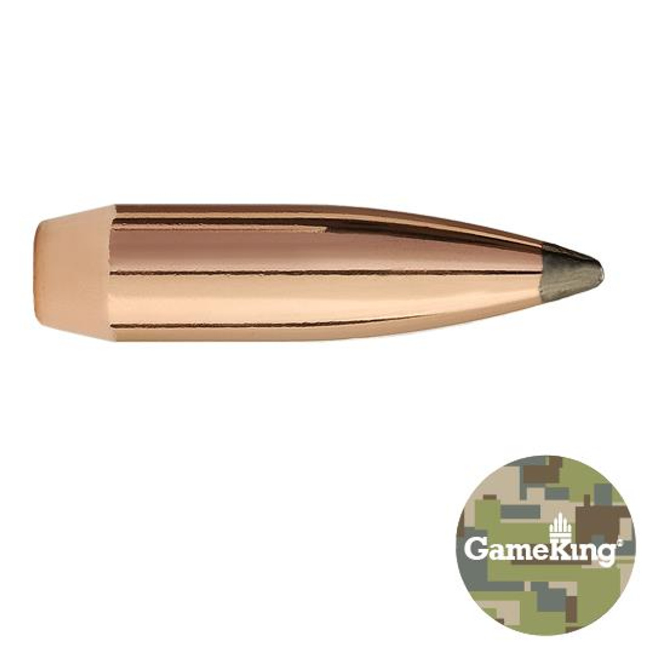 Sierra GameKing Bullets 270 Caliber (277 Diameter) 130 Grain Spitzer Boat Tail Box of 100