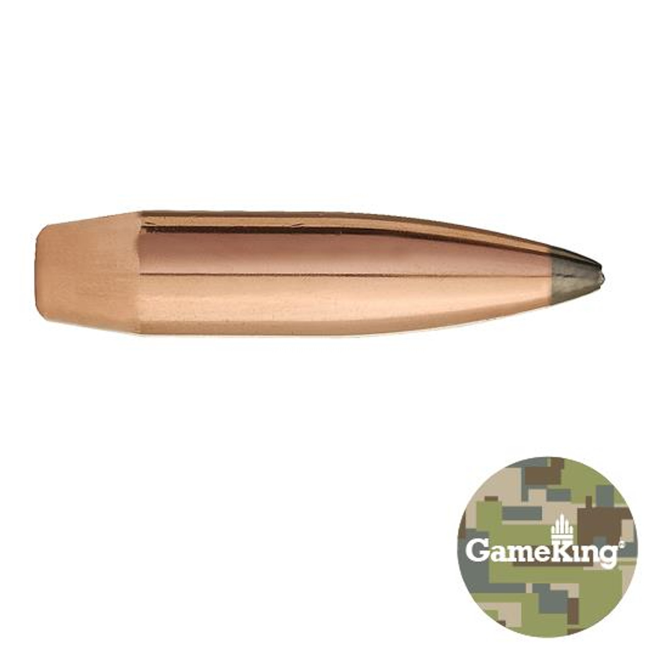 Sierra GameKing Bullets 30 Caliber (308 Diameter) 200 Grain Spitzer Boat Tail Box of 100