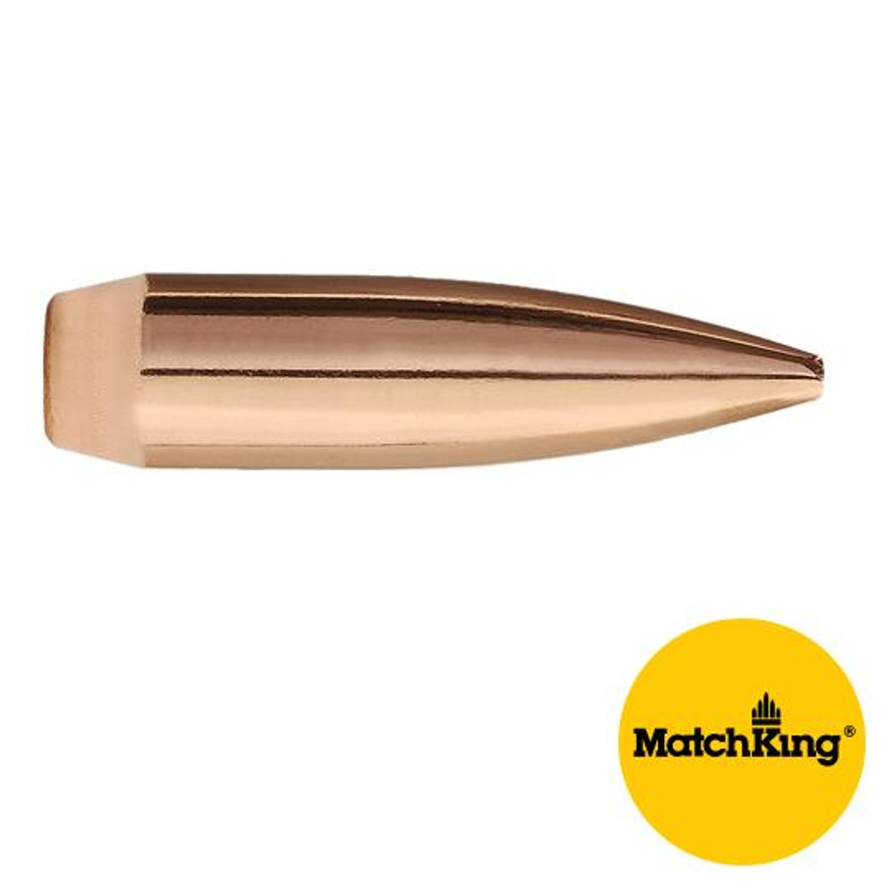 Sierra MatchKing Bullets 30 Caliber (308 Diameter) 168 Grain Hollow Point Boat Tail