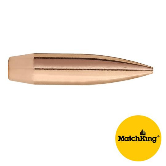 Sierra MatchKing Bullets 30 Caliber (308 Diameter) 200 Grain Hollow Point Boat Tail