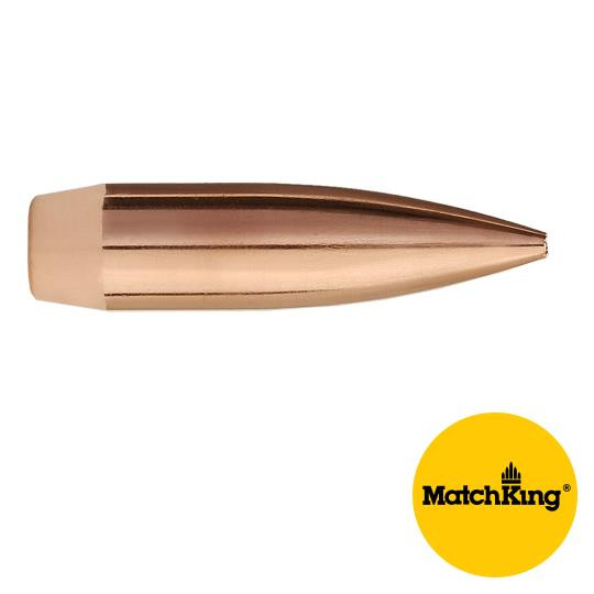 Sierra MatchKing Bullets 30 Caliber (308 Diameter) 175 Grain Hollow Point Boat Tail