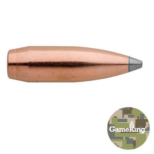 Sierra GameKing Bullets 22 Caliber (224 Diameter) 62 Grain Spitzer Boat Tail
