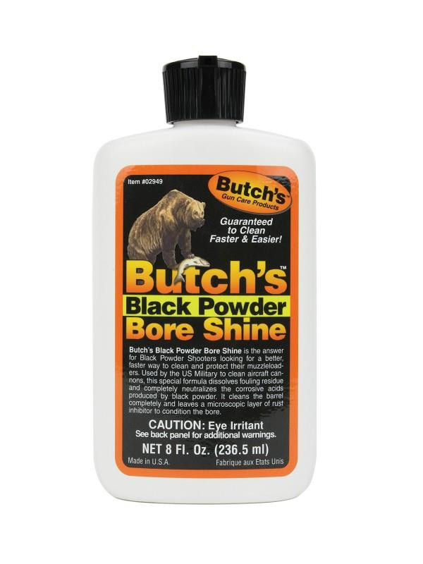 Butch's Bore Shine Black Powder Bore Cleaning Solvent 8 oz Liquid