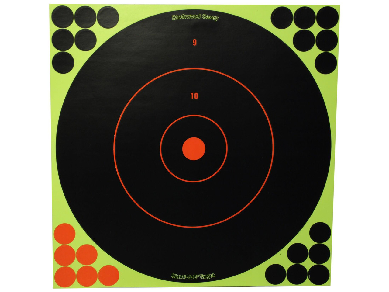 Birchwood Casey Shoot-N-C Target Bullseye with Pasters