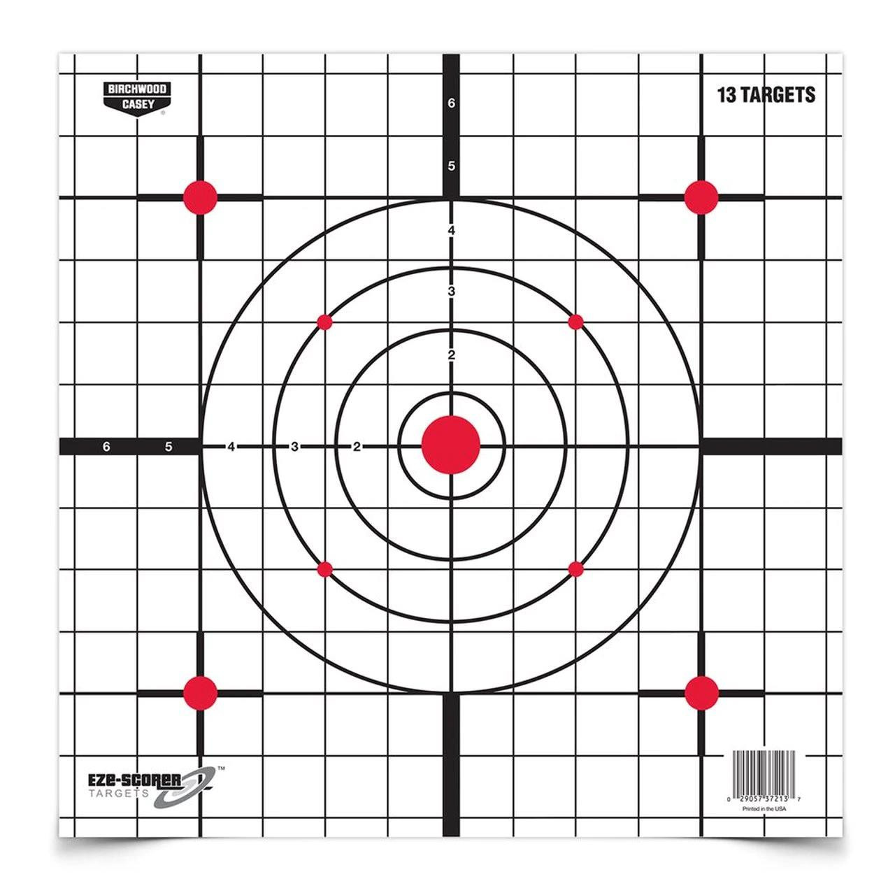 Birchwood Casey EZE-SCORER 12” Target 13 pack