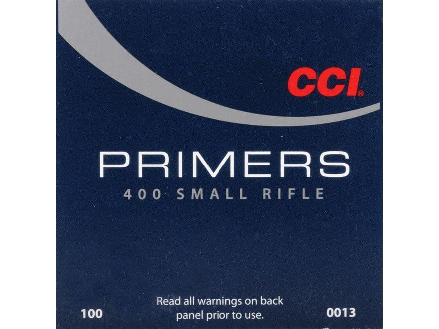 CCI Small Rifle Primers #400 Box of 100 (1 Tray of 100)