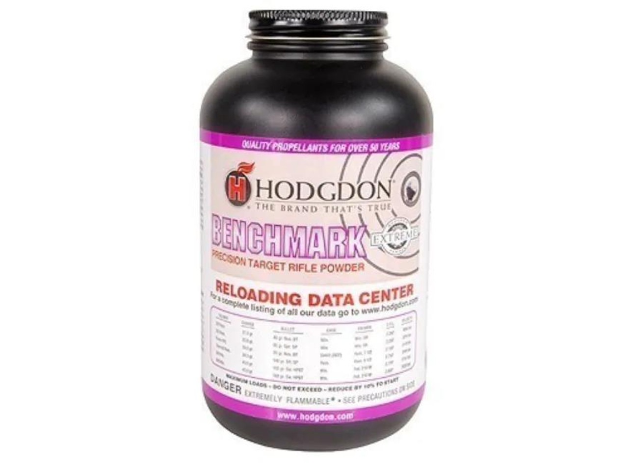 Hodgdon Benchmark Smokeless Gun Powder 1LB