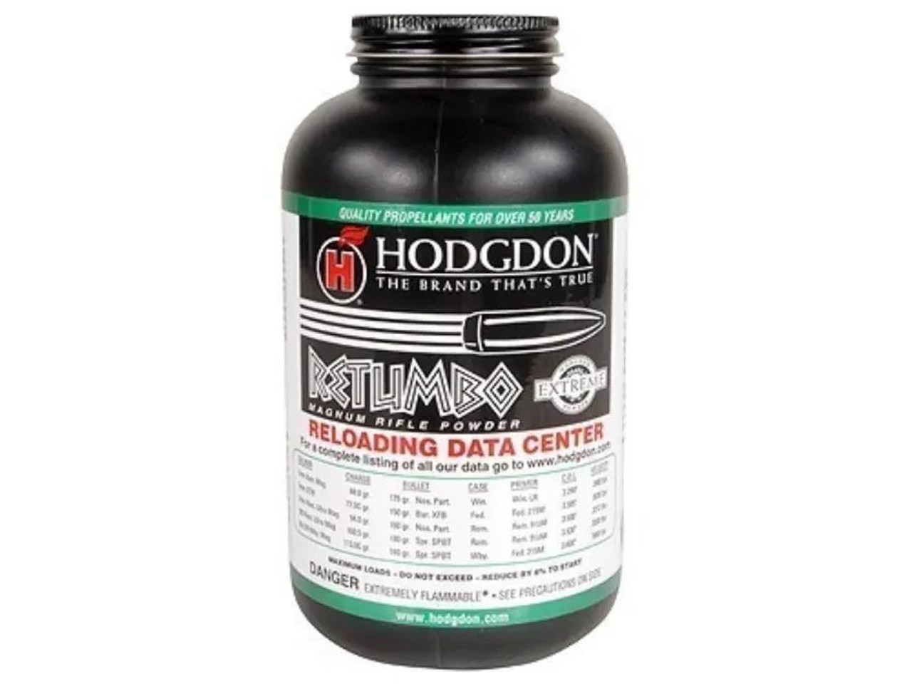 Hodgdon Retumbo Smokeless Gun Powder 1LB Hodgdon Retumbo Smokeless Gun Powder 1LB