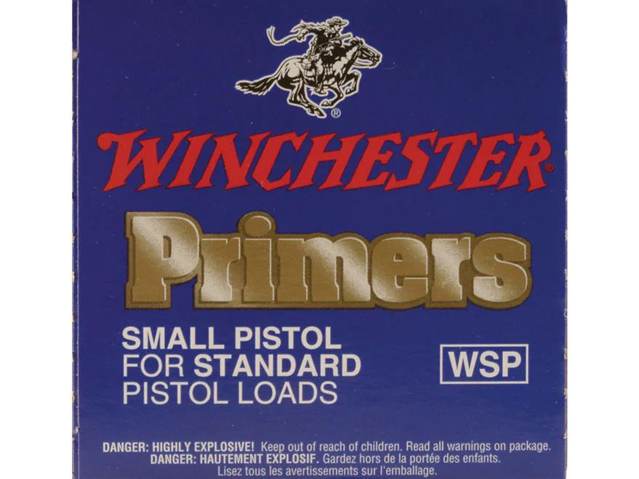 Winchester Small Pistol Primers #1-1/2 Box of 100 (1 Tray of 100)