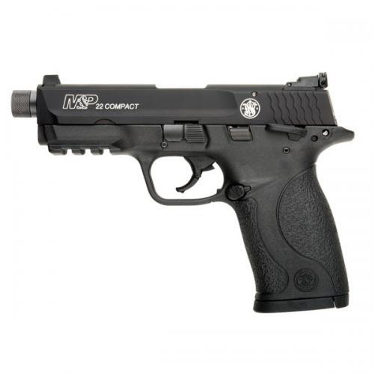 SMITH AND WESSON M&P22 COMPACT THREADED BARREL 22 LR 10199