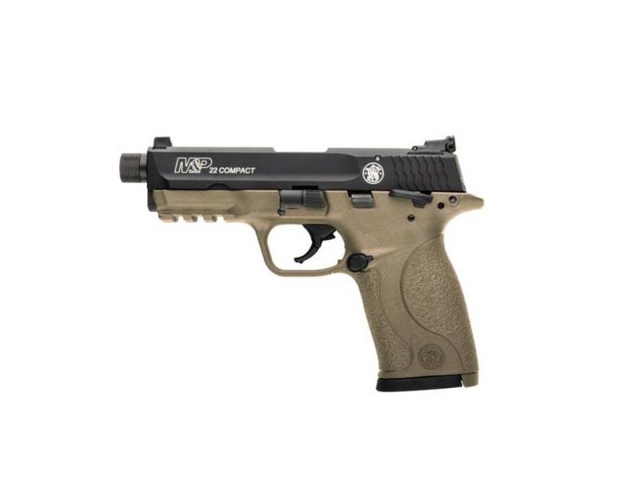 SMITH AND WESSON M&P22 COMPACT SUPPRESSOR READY 22 LR 10242 SMITH AND WESSON M&P22 COMPACT SUPPRESSOR READY 22 LR 10242