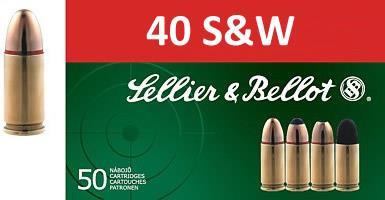 Sellier & Bellot .40 S&W 180 gr FMJ 50 rds.