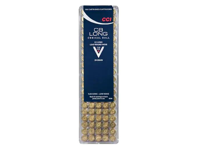 CCI Ammunition 22 CB Long 29 Grain Lead Round Nose #0038